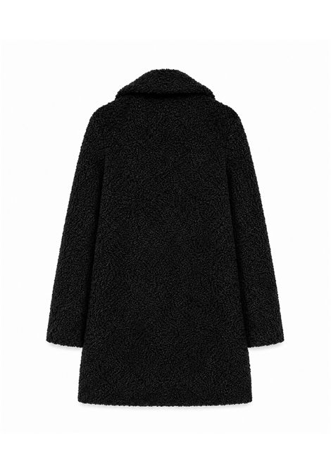 Cappotto in ecopelliccia Lù-Lù BY MISS GRANT | LL4586NERO